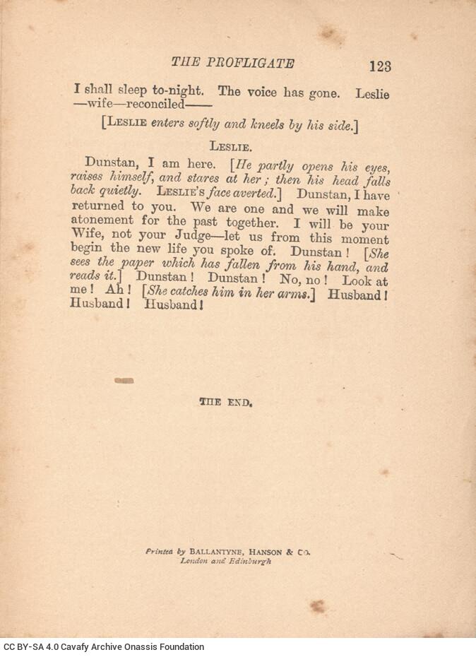 15.5 x 11.5 cm; XIX p. + 123 p. + 1 s.p., p. [I] half-title page and bookplate CPC, p. [II] other works by the author, p. [II